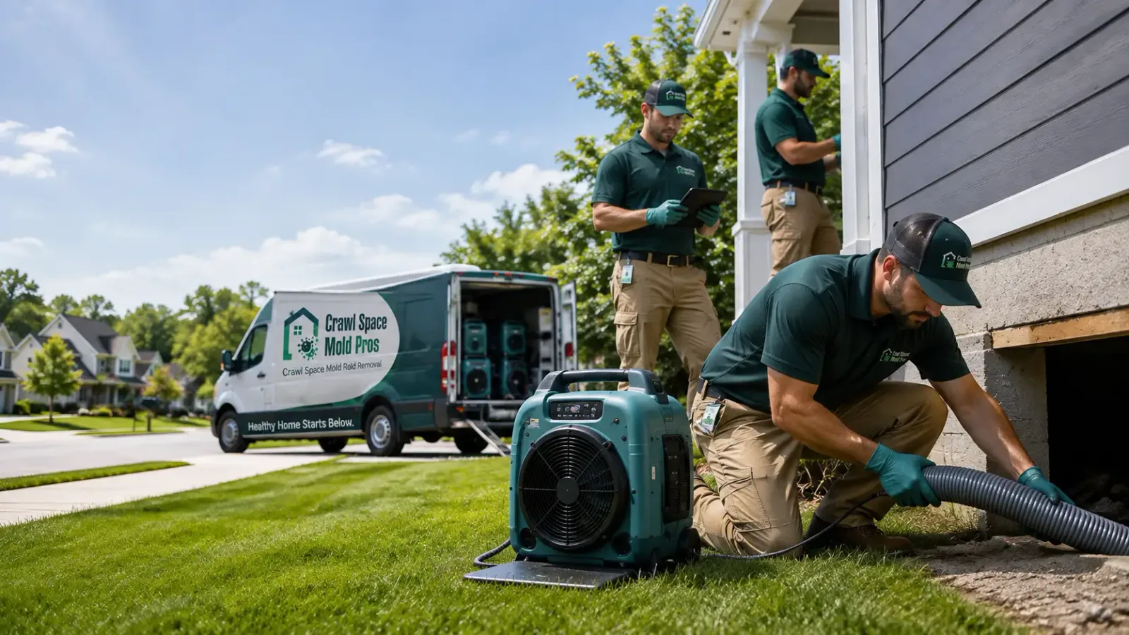 Crawl Space Mold Removal in Riverton, UT